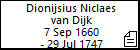 Dionijsius Niclaes van Dijk