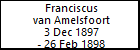 Franciscus van Amelsfoort