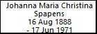 Johanna Maria Christina Spapens