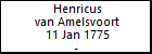 Henricus van Amelsvoort