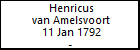 Henricus van Amelsvoort