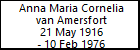 Anna Maria Cornelia van Amersfort