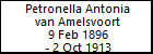 Petronella Antonia van Amelsvoort