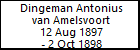 Dingeman Antonius van Amelsvoort