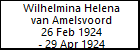 Wilhelmina Helena van Amelsvoord