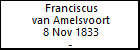 Franciscus van Amelsvoort