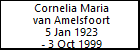 Cornelia Maria van Amelsfoort