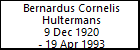 Bernardus Cornelis Hultermans