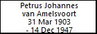 Petrus Johannes van Amelsvoort