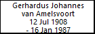 Gerhardus Johannes van Amelsvoort