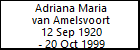 Adriana Maria van Amelsvoort