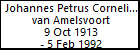 Johannes Petrus Cornelis Maria van Amelsvoort