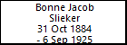 Bonne Jacob Slieker