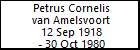 Petrus Cornelis van Amelsvoort