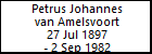 Petrus Johannes van Amelsvoort