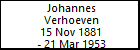 Johannes Verhoeven