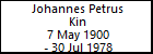 Johannes Petrus Kin