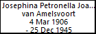 Josephina Petronella Joanna van Amelsvoort