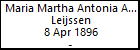 Maria Martha Antonia Angelina Leijssen