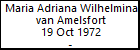 Maria Adriana Wilhelmina van Amelsfort