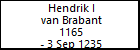 Hendrik I van Brabant