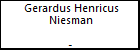 Gerardus Henricus Niesman
