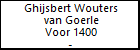 Ghijsbert Wouters van Goerle