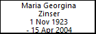 Maria Georgina Zinser