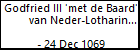 Godfried III 'met de Baard' van Neder-Lotharingen