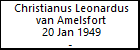 Christianus Leonardus van Amelsfort