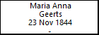 Maria Anna Geerts