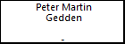 Peter Martin Gedden