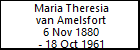 Maria Theresia van Amelsfort