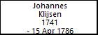 Johannes Klijsen