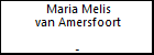 Maria Melis van Amersfoort