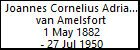 Joannes Cornelius Adrianus van Amelsfort