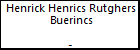 Henrick Henrics Rutghers Buerincs