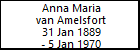 Anna Maria van Amelsfort