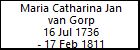 Maria Catharina Jan van Gorp