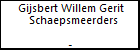 Gijsbert Willem Gerit Schaepsmeerders