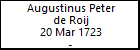 Augustinus Peter de Roij