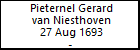 Pieternel Gerard van Niesthoven