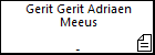 Gerit Gerit Adriaen Meeus