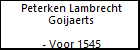Peterken Lambrecht Goijaerts