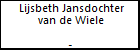 Lijsbeth Jansdochter van de Wiele