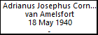 Adrianus Josephus Cornelius van Amelsfort
