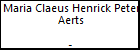 Maria Claeus Henrick Peter Aerts