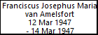 Franciscus Josephus Maria van Amelsfort