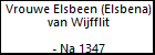 Vrouwe Elsbeen (Elsbena) van Wijfflit