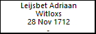 Leijsbet Adriaan Witloxs